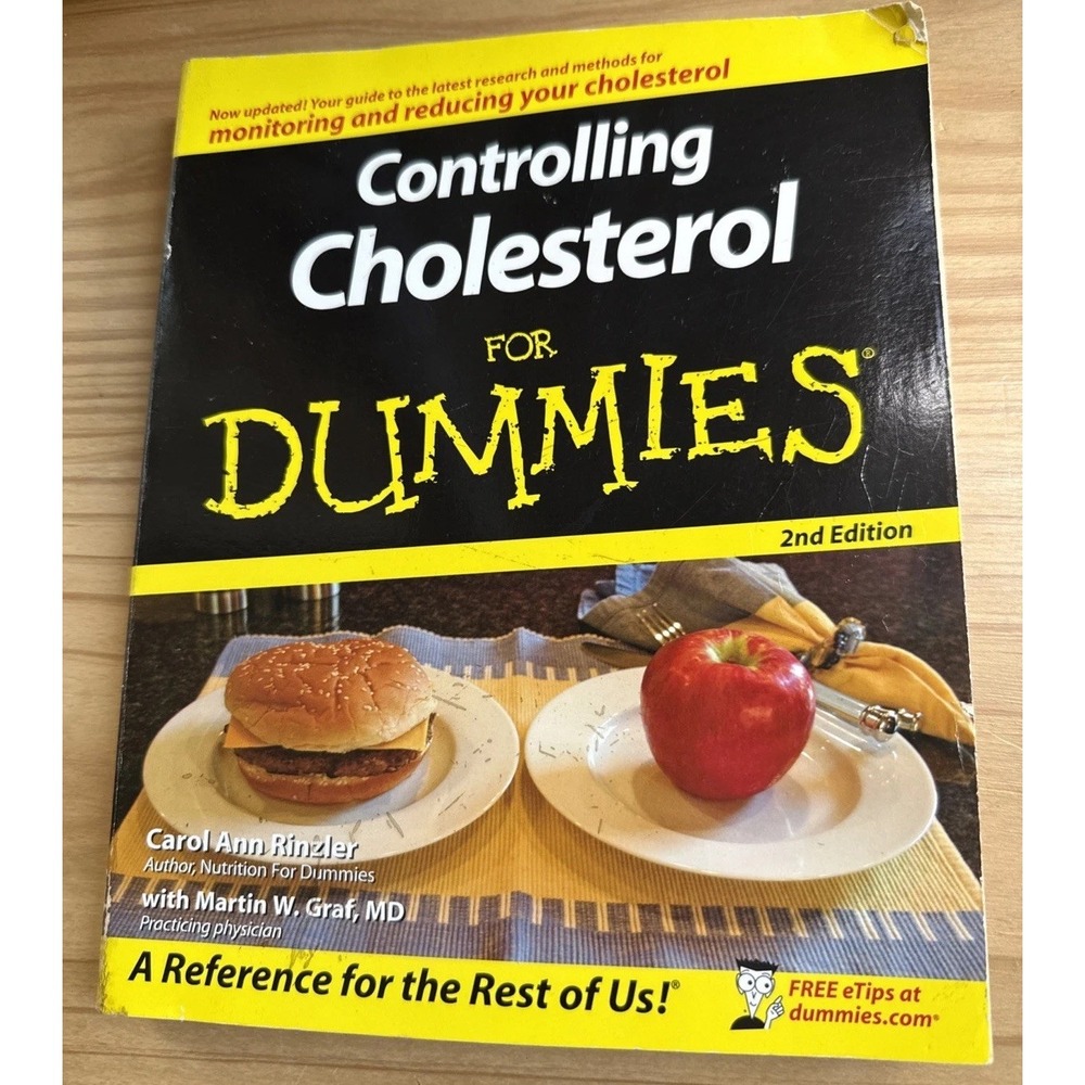 Controlling Cholesterol For Dummies 2nd Edition Paperback Carol Ann Rinzler‎